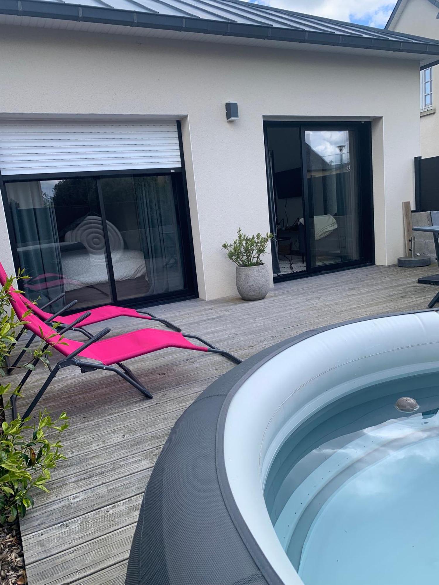 Le Refuge De La Baie Villa Beaussais Sur Mer Exteriör bild