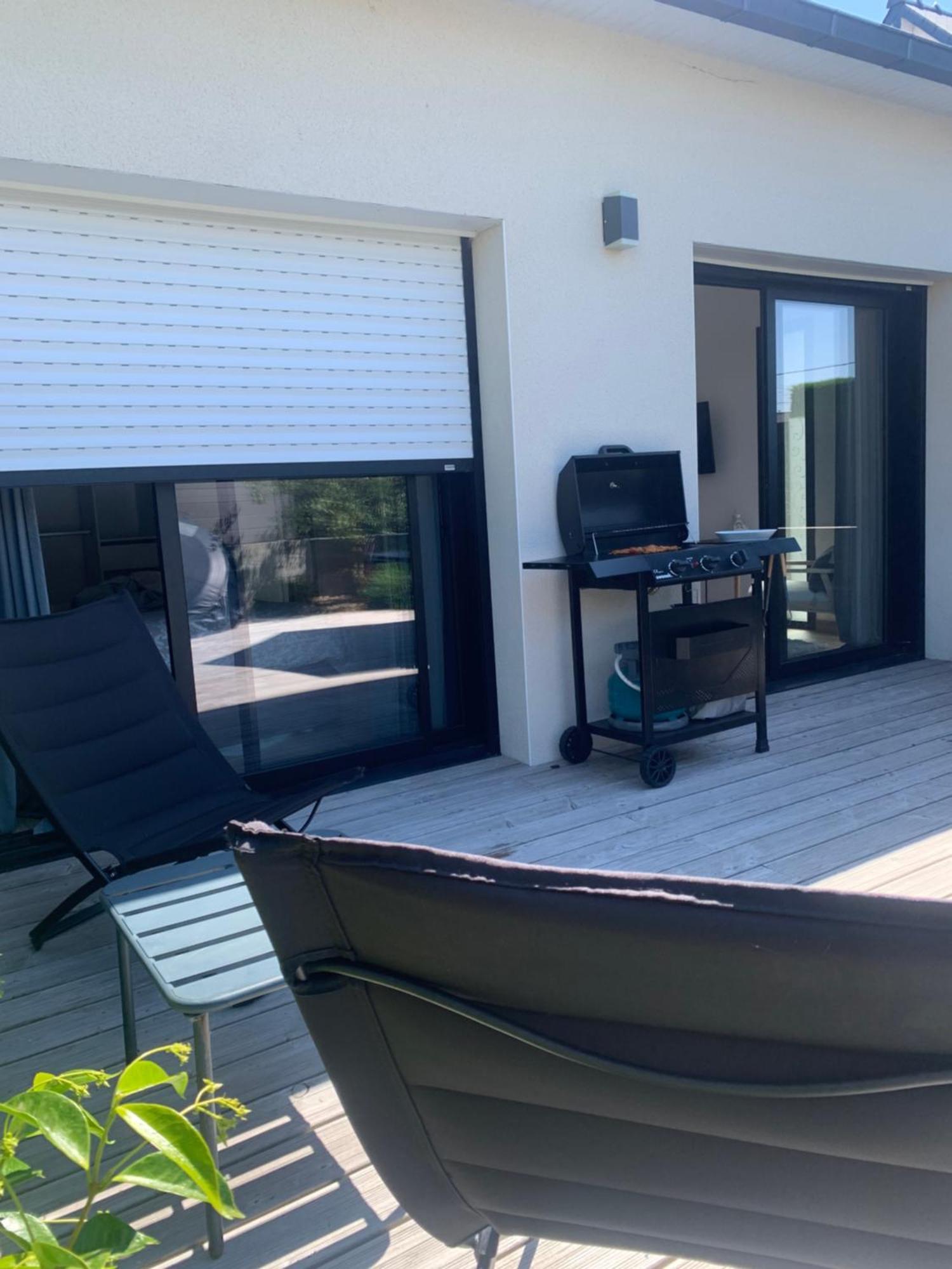 Le Refuge De La Baie Villa Beaussais Sur Mer Exteriör bild